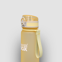 Auslaufsichere Trinkflasche Kinder, gelb, 350ml