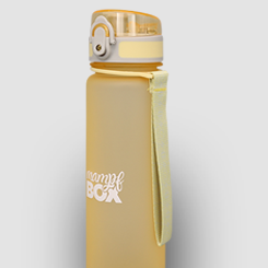 Auslaufsichere Trinkflasche Kinder, gelb, 500ml