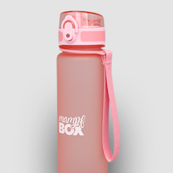 Auslaufsichere Trinkflasche Kinder, pink, 500ml